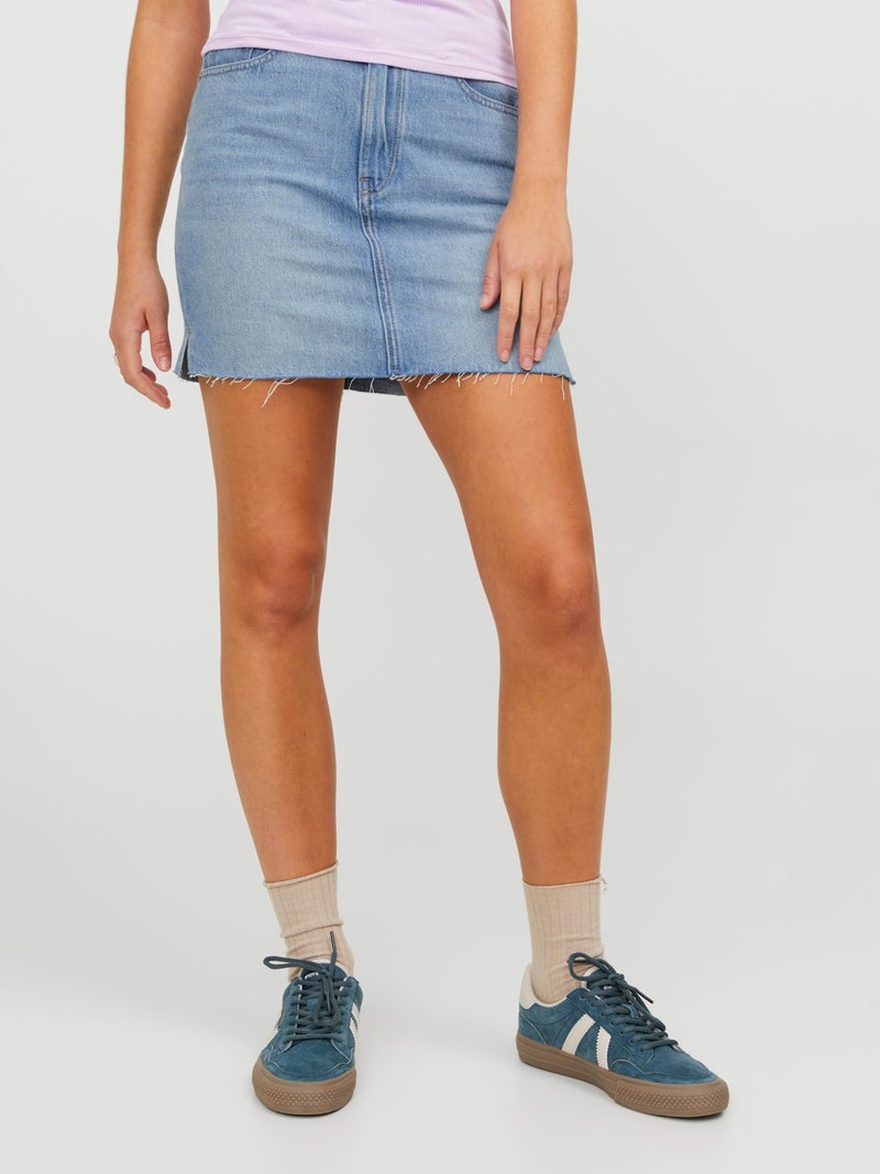 Jack Jones Women's Denim Mini Skirt - Aura  - Image 2