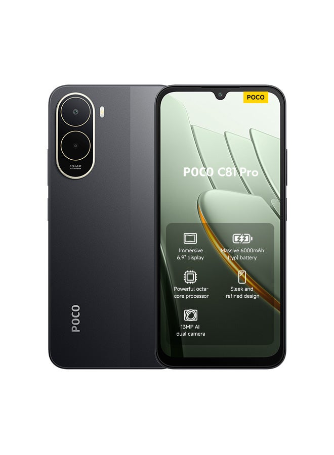 Xiaomi POCO C81 Pro Black 4GB RAM 64GB  4G - Global Version - Image 1