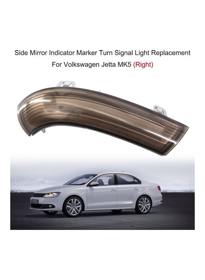 NIBEMINENT Right Side Mirror Indicator Marker For Volkswagen Jetta MK5 - Image 5