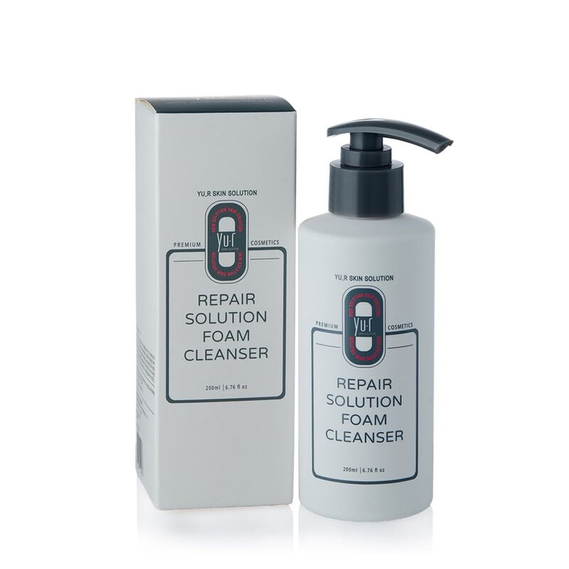 YU.R SKIN SOLUTION YU.R ME Repair Solution Foam Cleanser – Gentle Facial Cleansing Foam for Daily Skincare - Image 3