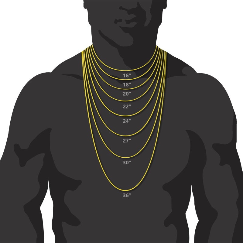 metaltree98 Fashion Iced CZ Lion Head Medallion Pendant 20" Miami Cuban Chain Necklace MCP 2048 G (20") - Image 5