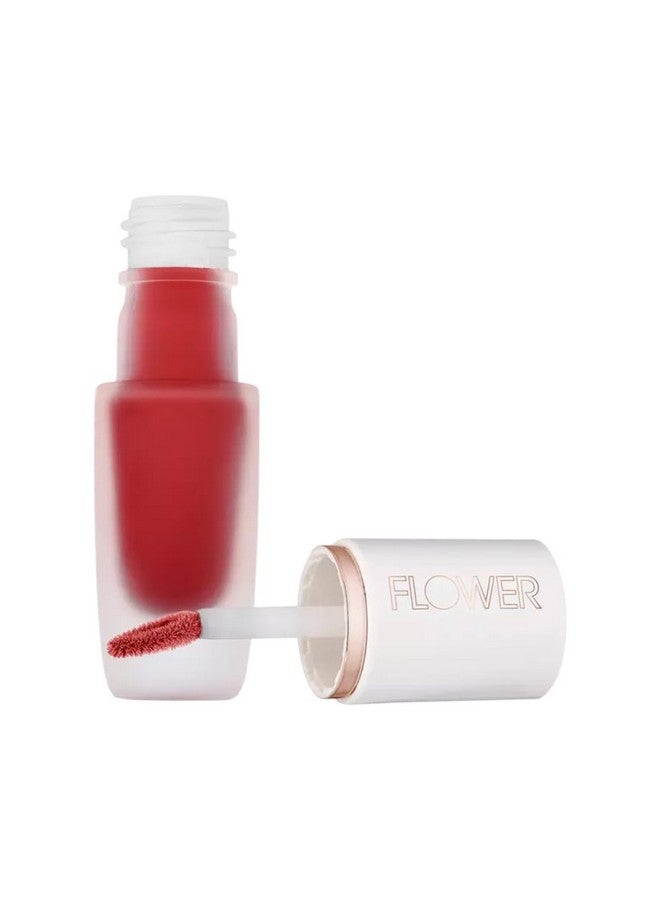 فلاور بيوتي أحمر شفاه سائل من درو باريمور - لمسة نهائية غير لامعة - أحمر شفاه سائل - شعور مريح وخفيف الوزن (أيقونة) - Image 2