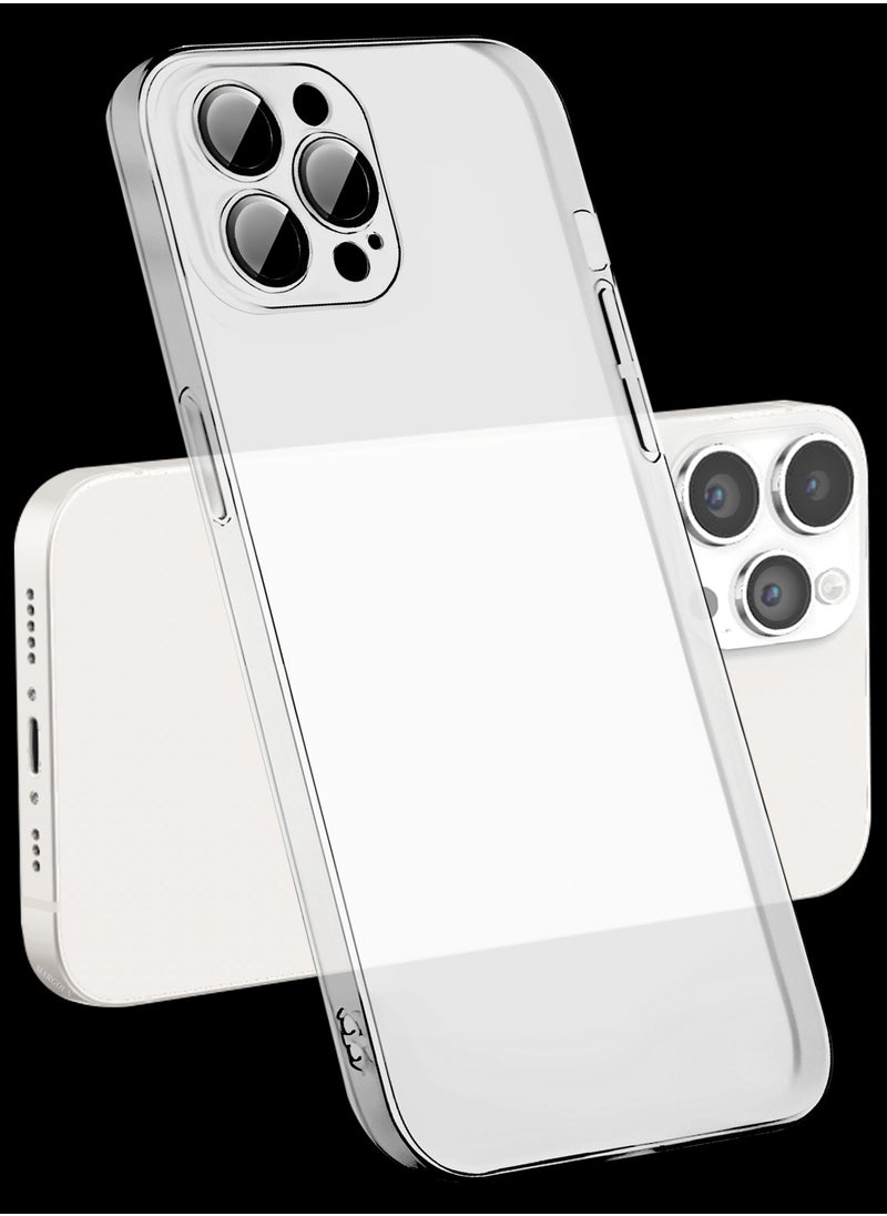 CATANES (for iPhone 14 Pro Max) 3Packs Case Cover Air Skin Series Back Cover Sturdy Durable Thin Case Drop Protection Cover - Transparent White  - Image 2