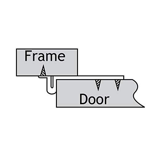 Hickory Hardware مفصلة خزانة هكوري هاردوير VP244-OBH بتصميم متغير للسطح مع إغلاق ذاتي - فتح بزاوية 170° لتطبيق إطار الوجه مع تركيب سهل، تشطيب برونزي مصقول - عبوة من 1 زوج - Image 5