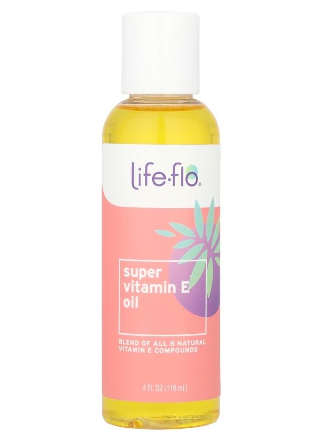 Life-flo Super Vitamin E Oil 4 fl oz (118 ml) 