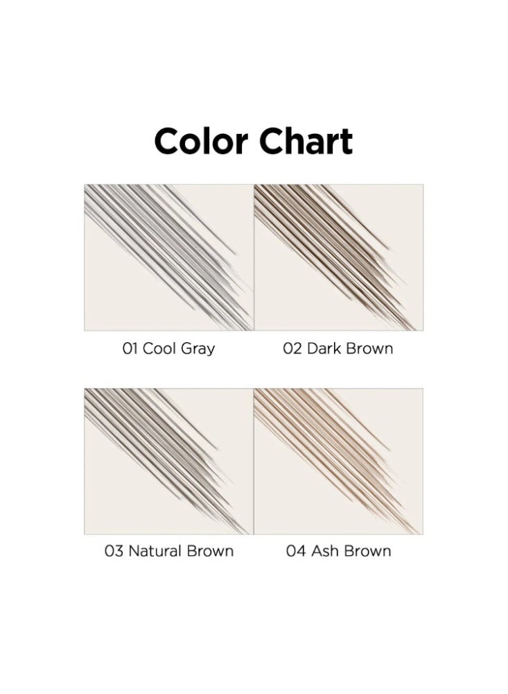 بيريبيرا - ماسكارا الحواجب السريعة والرقيقة - Image 2