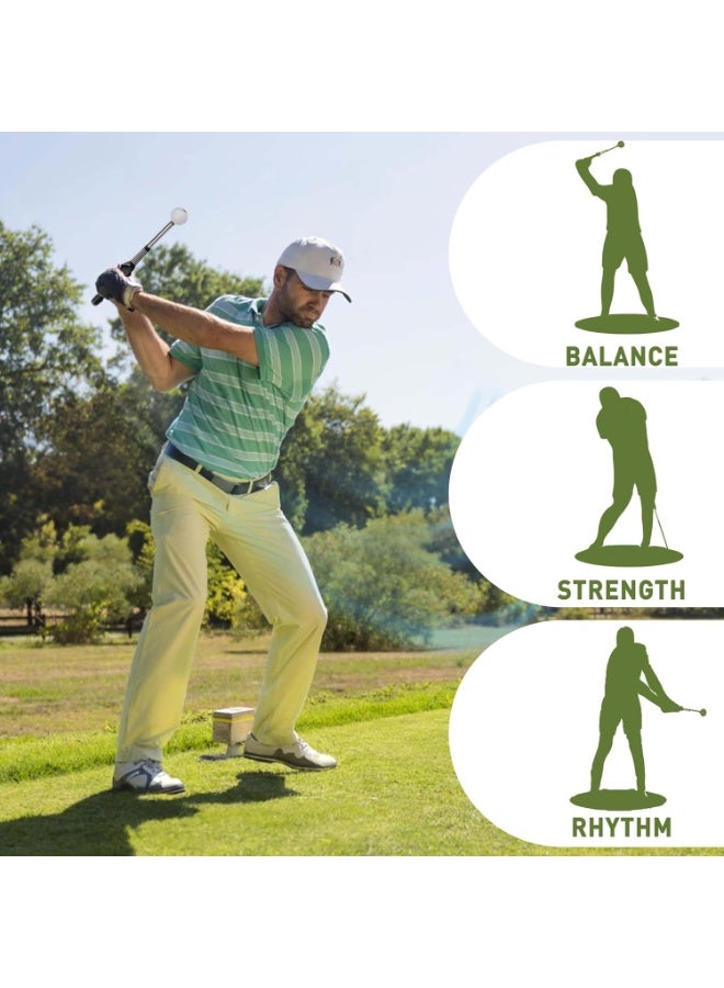 Retractable Golf Swing Trainer & Grip Training Aid for Right-Handed Indoor Practice - Image 5