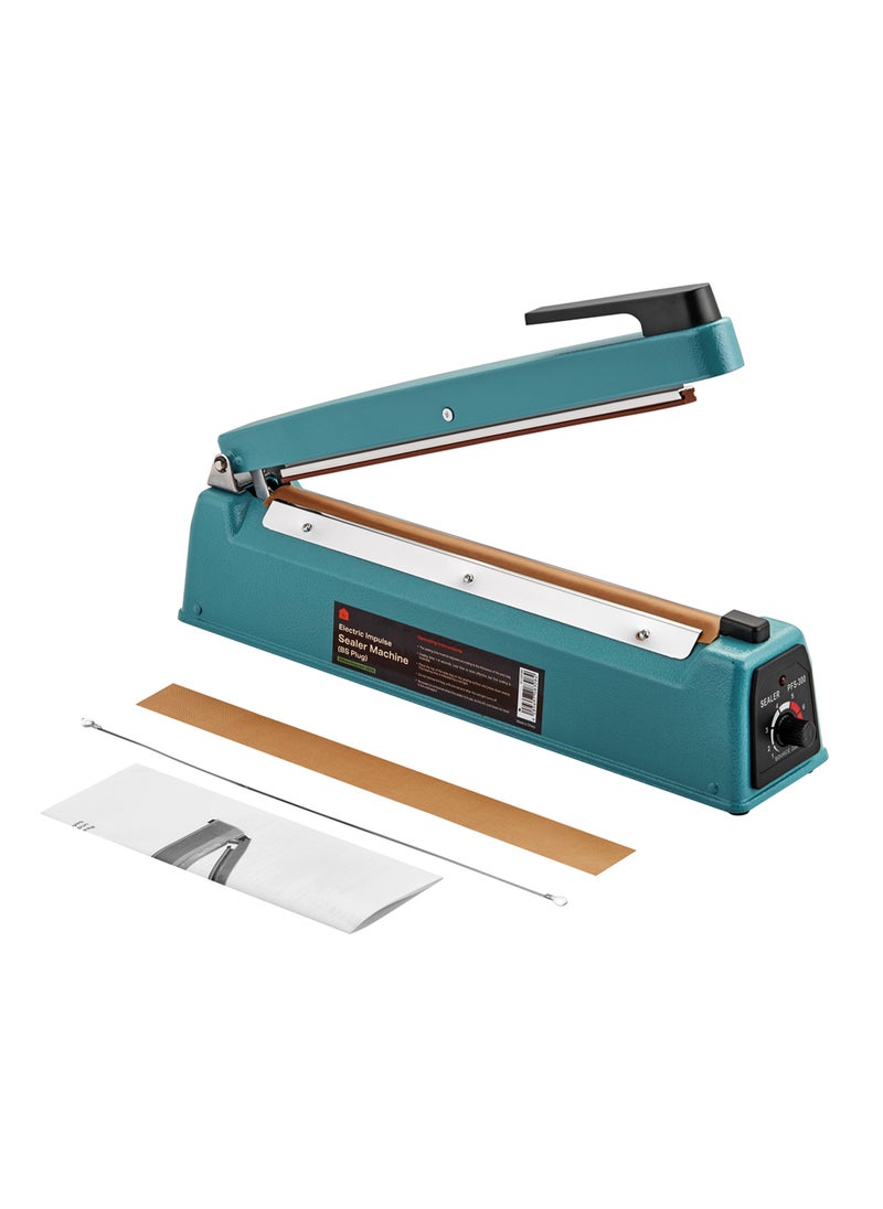LAWAZIM - Electric Impulse Sealer Machine with BS Plug - 300mm - Ironclad - 280W - Adjustable Heat Sealer for Plastic Foil Kraft Bags -Durable Energy-Efficient for Home Kitchen Stores Small Businesses - Image 1