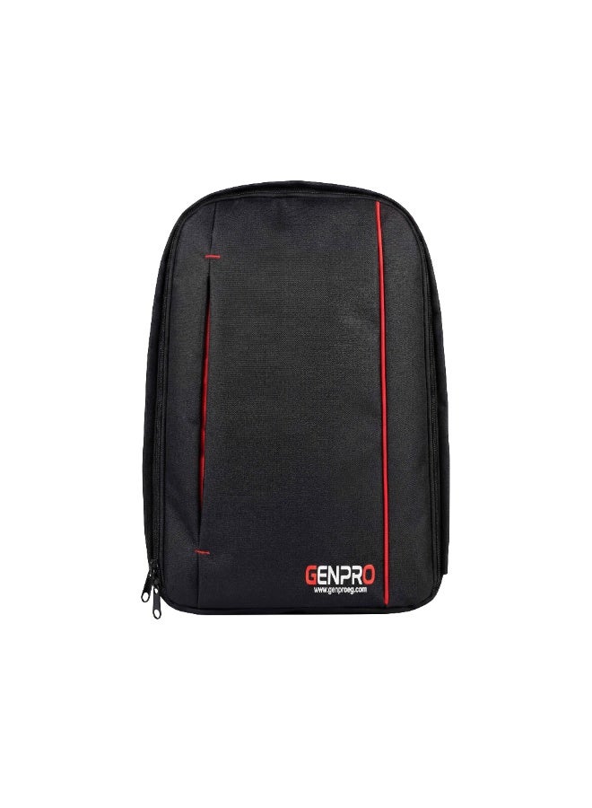 جينرال برو شنطة كاميرا متوسطة من GenPro موديل EG-3190 – مقاس 48×32×14 سم، مع أقسام قابلة للتعديل - Image 1