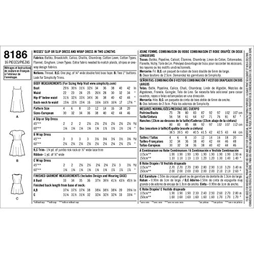 Simplicity نمط خياطة فستان وسروال بسيط 8186 للنساء من دوتي أنجل بمقاسات P5 (12-20) - Image 2