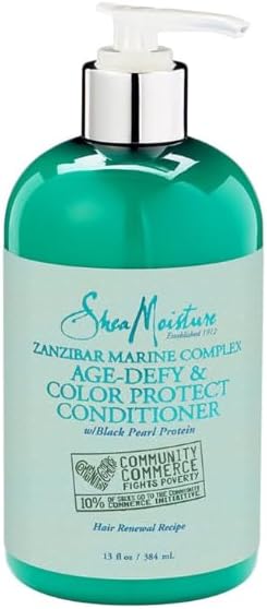 Shia Moisture Zanzibar Marine Complex AgeDefy Color Protect Conditioner for Unisex 13 Ounce