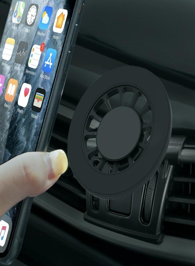 BEERTE Fits MagSafe Car Mount Fit for Nissan Murano 2015-2024 Hands Free Magnetic Car Phone Holder Mount Strong Magnets Car Phone Mount Fit for iPhone 16 15 14 13 12 Series MagSafe Case All Phones - Image 1