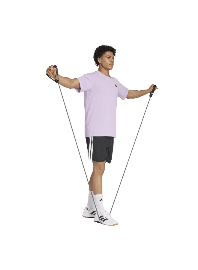 Adidas Tr-Es Fr T Purple Training T-Shirts For Men XS