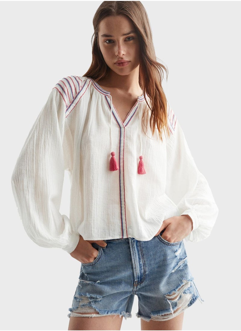 MANGO - Kids Essential Shirt - Image 1