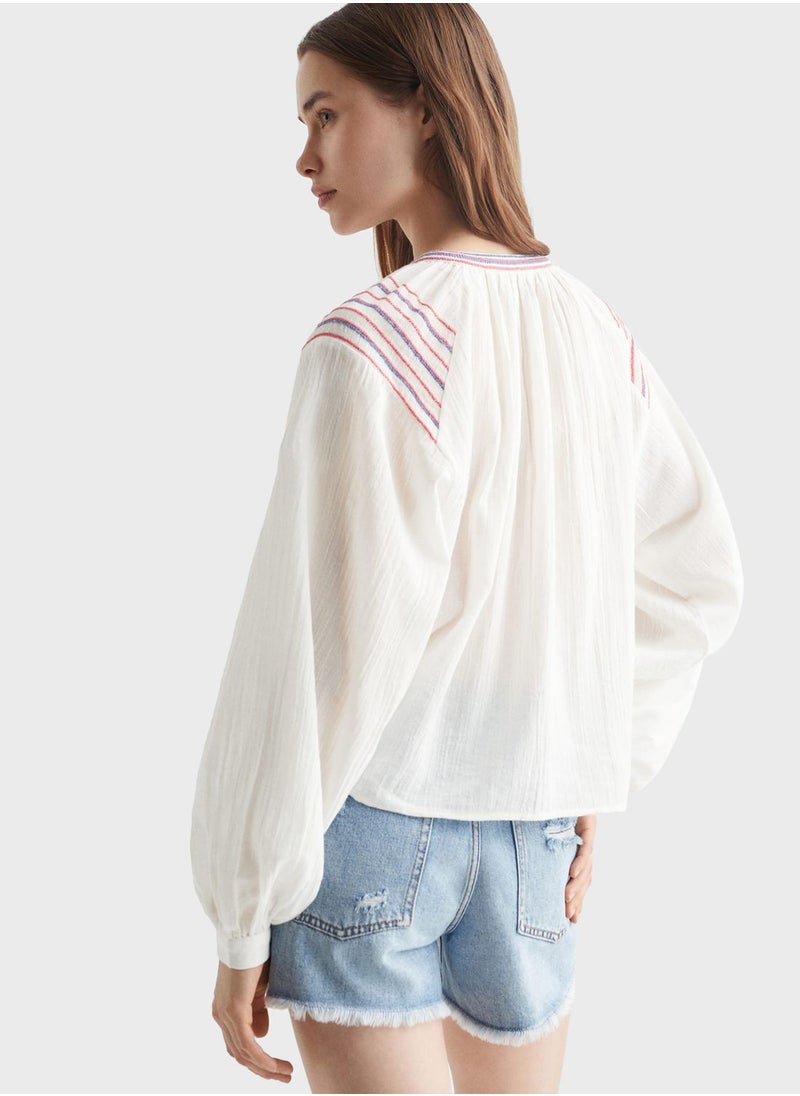 MANGO - Kids Essential Shirt - Image 1
