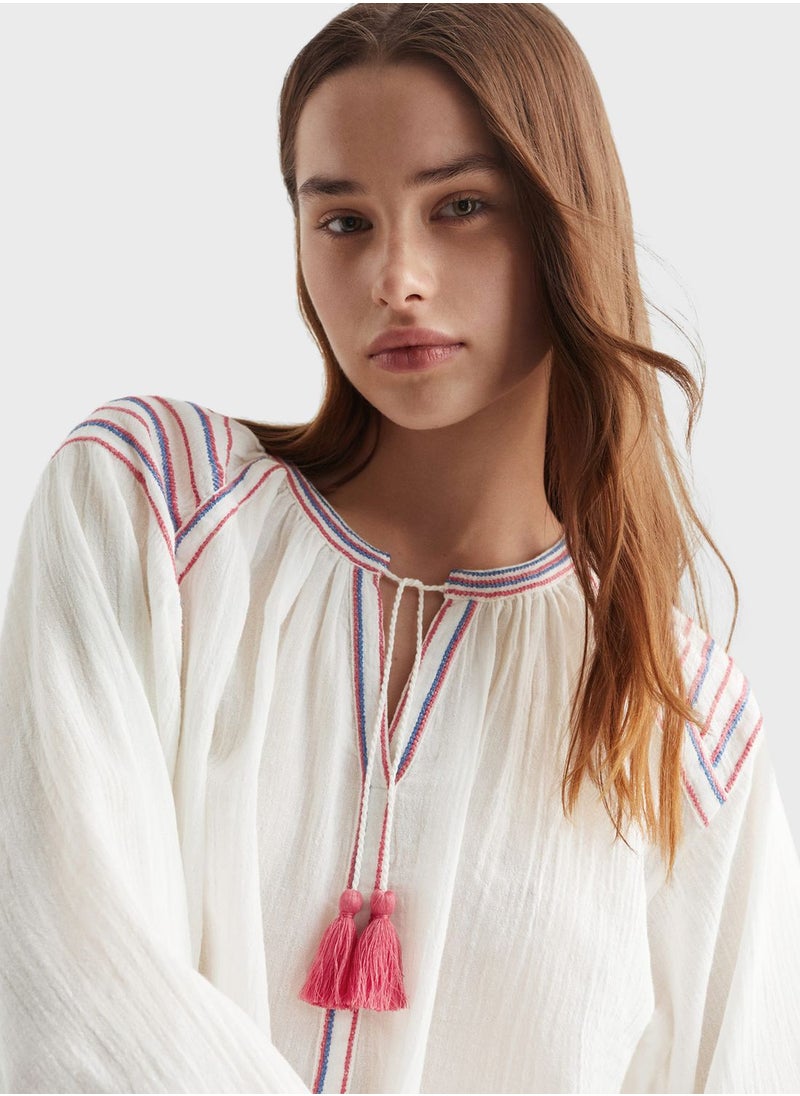 MANGO - Kids Essential Shirt - Image 1