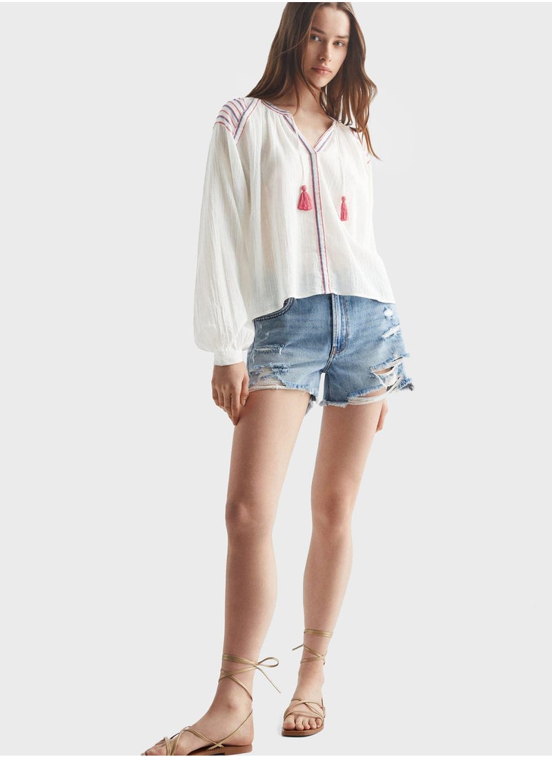 MANGO - Kids Essential Shirt - Image 1
