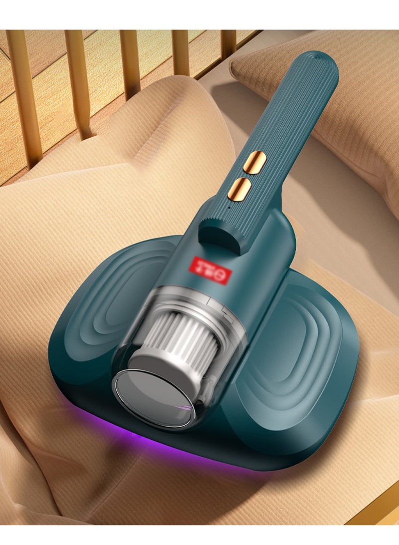 Yangzi Bed Vacuum Cleaner, Handheld UV Mattress Vacuum Cleaner, Wireless Mite Removal Vacuum Cleaner, Bed Vacuum Cleaner Effectively Cleans Beds, Pillows, Fabric Sofas, Carpets, And is Green and Environment - Image 1