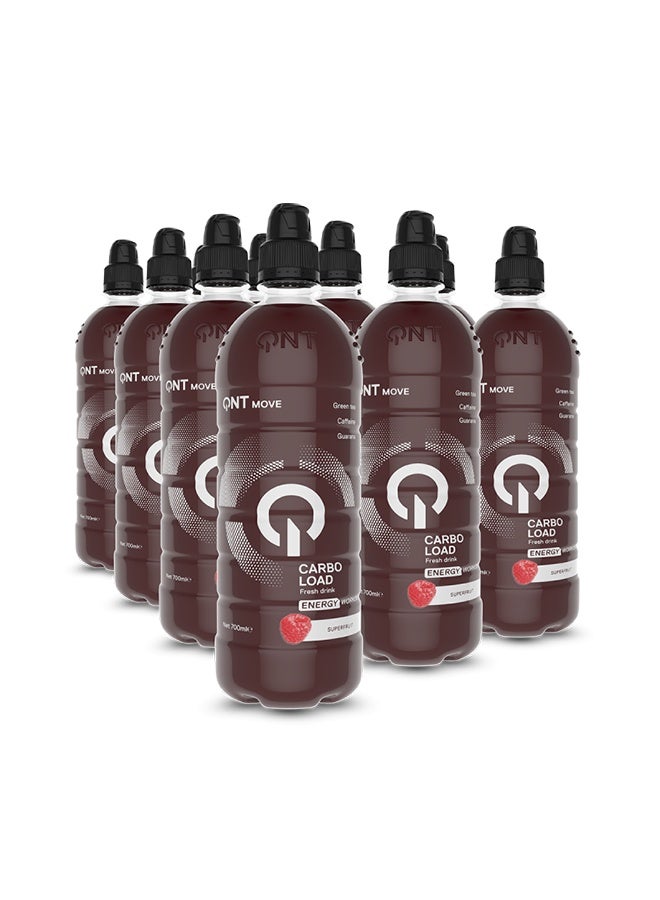 QNT CARBO LOAD | 12 x 700ml | Super Fruit Flavour, Sparkling Performance & Endurance Drink - Image 2