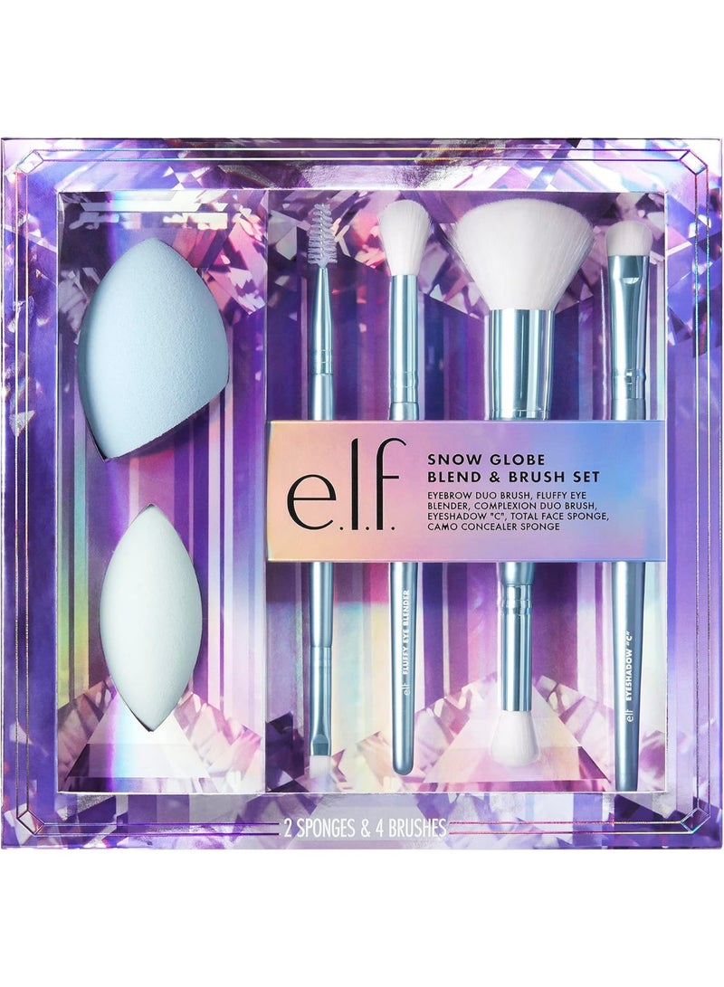 إلف مجموعة فرش ومزيج سنو غلوب، قطعة واحدة