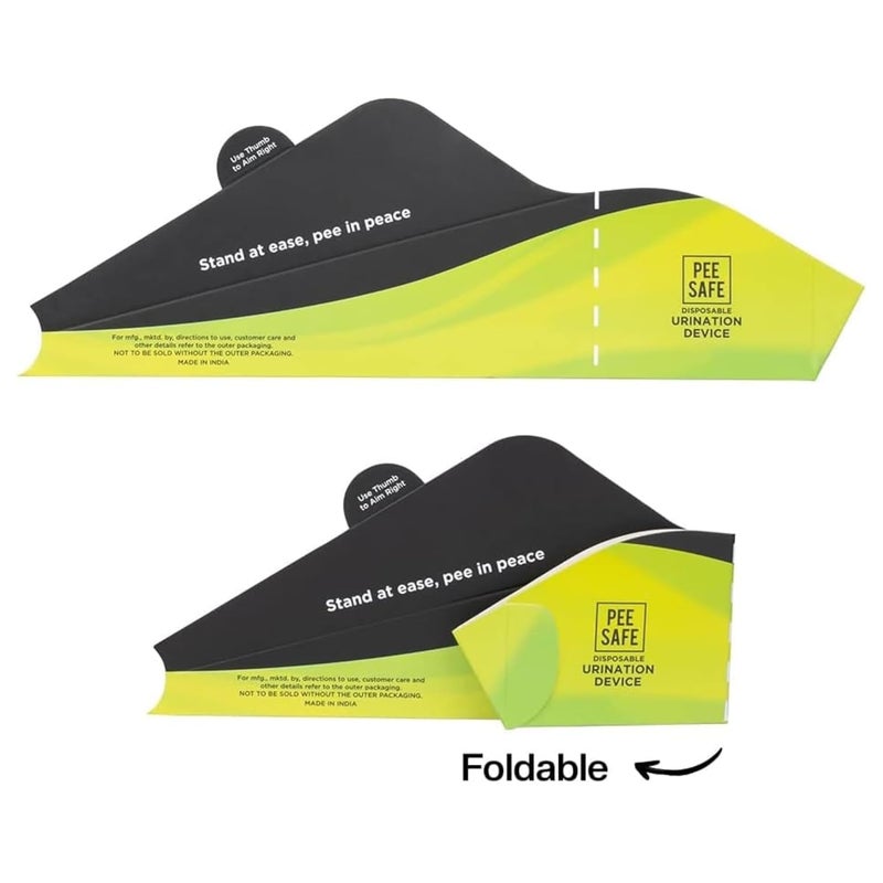 PEE SAFE جهاز التبول القابل للطي والتخلص منه للنساء - 24 وحدة | للنساء، النساء الحوامل، مرضى آلام المفاصل والمسافرين | سهل الحمل | يقلل من خطر التهاب المسالك البولية - Image 2