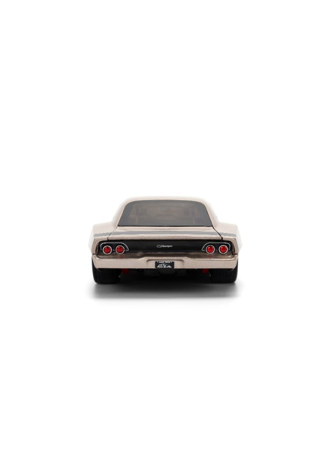 JADA Pink Slips 1:24 - 1968 Dodge Charger, Die-Cast Car with Base, Toys for Kids and Adults - Image 2