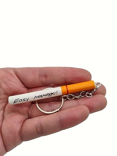 ASVP Shop Chain Saw Man Easy revenge! Cigarette Keychain Anime Manga - Image 2