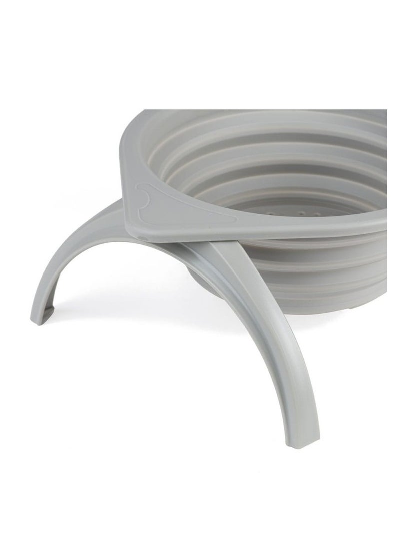 AL RIMAYA Folding Water Filter Basket With Leg Grey - Image 5