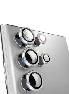 Wtech Samsung Galaxy S24 Ultra 5G 2024 Premium Camera Lens Film Protector Shield (MLHICR) - Clear/Silver  - Image 2