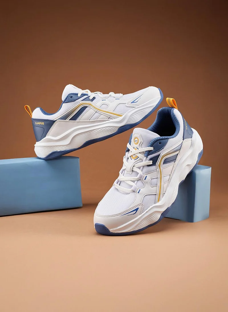 كامبس Men Ander Bubble Yoga Max Lace-Up Sneakers-White