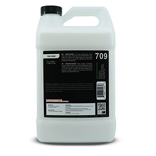 3D Tire Shine - No Grease, No Mess Tire Dressing - Thick, Water-Based Formula Easy Application 1 Gallon - Image 2