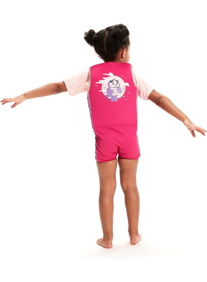 Speedo Speedo Unisex Baby Character Printed Float Suit, Aria Miami Lilac/Sweet Taro, 2-3 Years | Premium Swimwear & Swimming Accessory by Speedo for Training, Fitness and Recreational Use - Premium Goggles for Performance, Durability and Everyday Use - Image 3