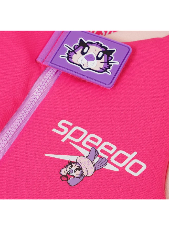 Speedo Speedo Unisex Baby Character Printed Float Suit, Aria Miami Lilac/Sweet Taro, 2-3 Years | Premium Swimwear & Swimming Accessory by Speedo for Training, Fitness and Recreational Use - Premium Goggles for Performance, Durability and Everyday Use - Image 5