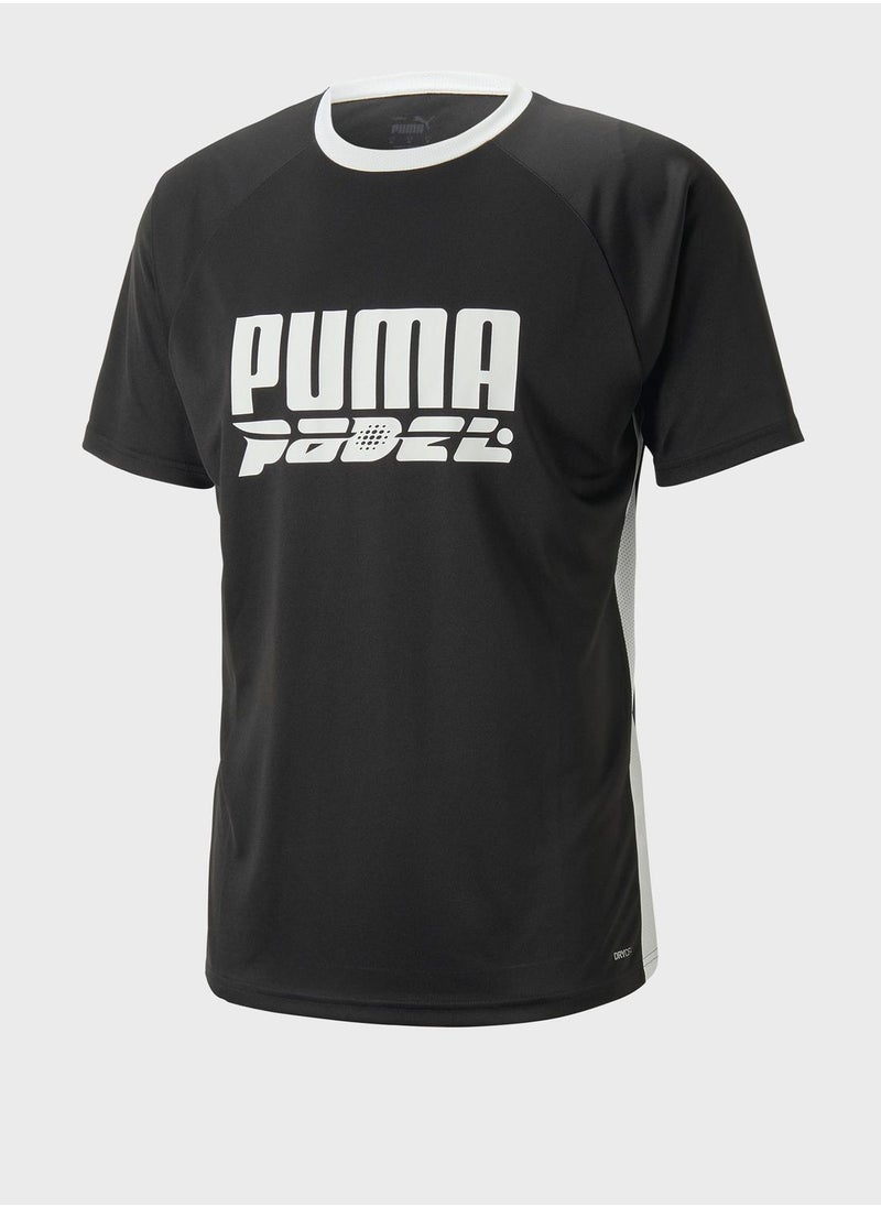 PUMA - Team Liga Padel Logo T-Shirt - Image 1