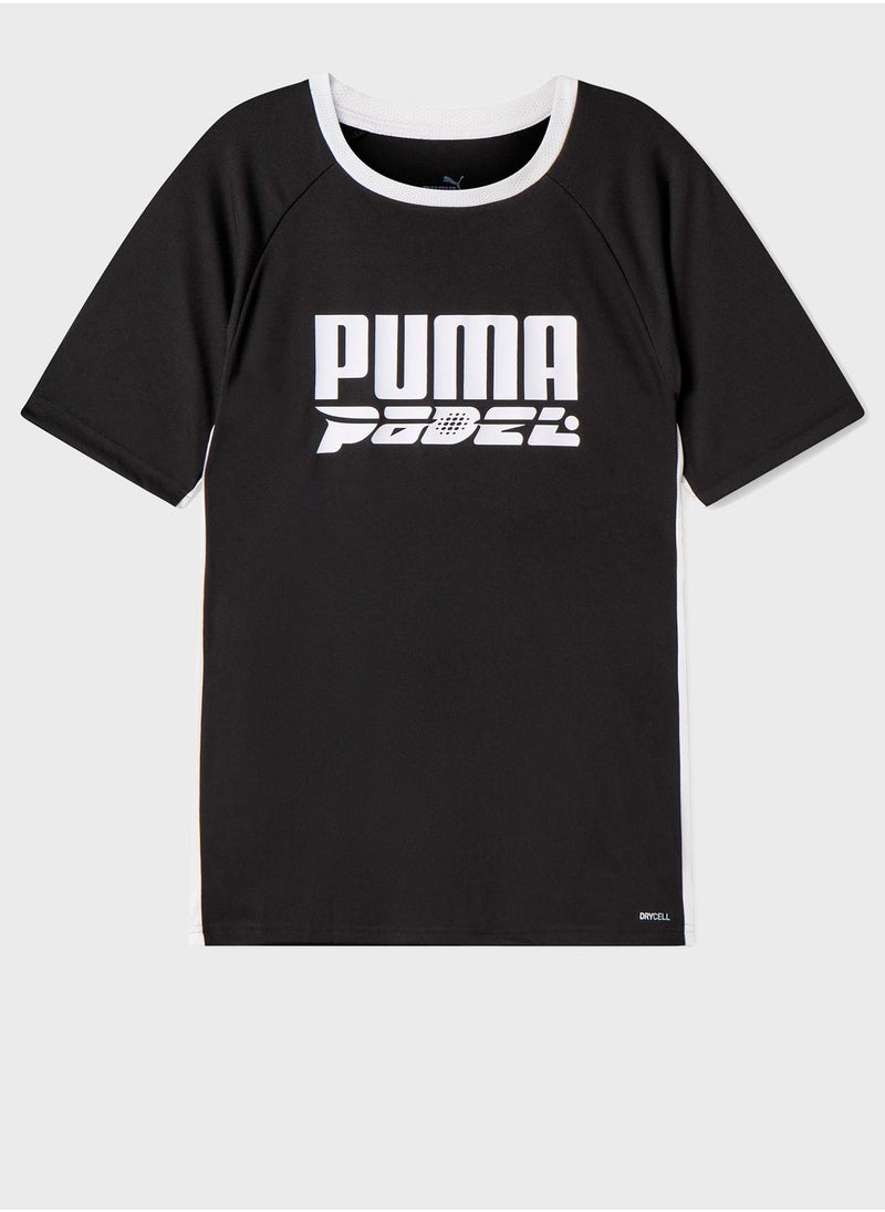 PUMA - Team Liga Padel Logo T-Shirt - Image 1