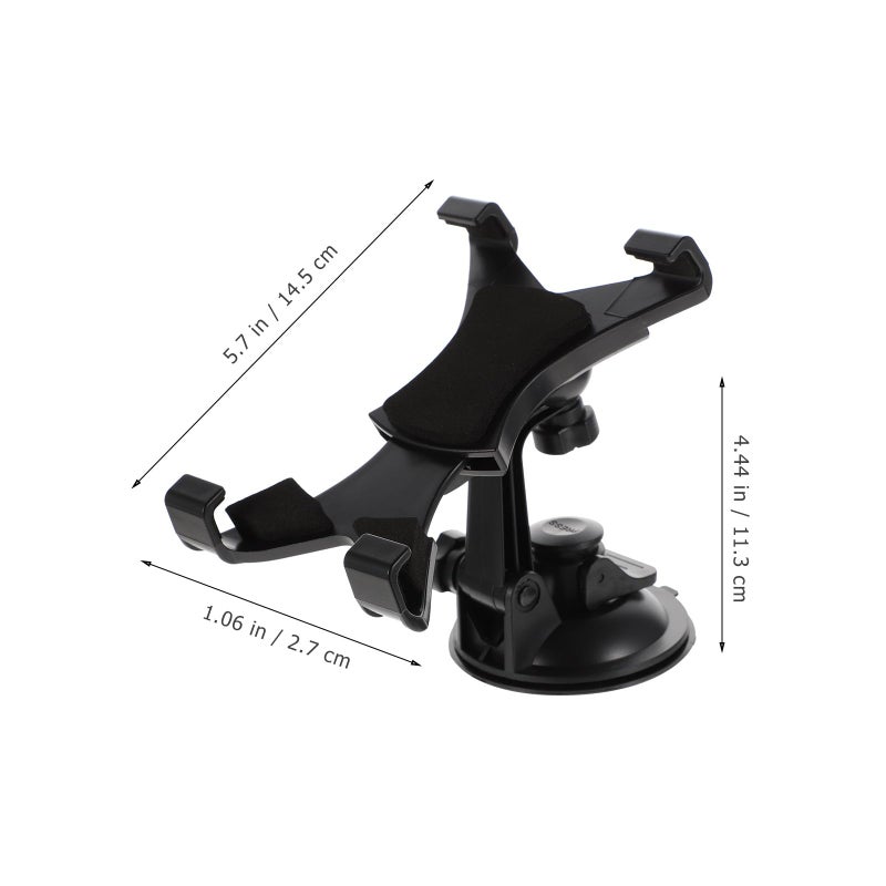 Universal 7 10 Inch Tablet Car Mount Suction Cup Holder 360 Rotating Stand For Truck Vehicle - Image 3