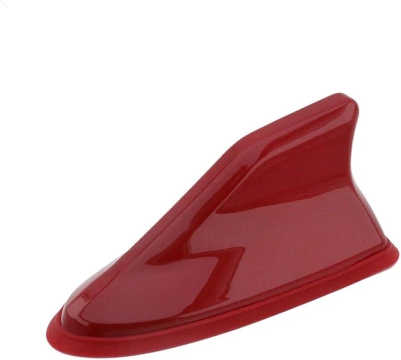 هوائي سيارة على شكل زعنفة سمك القرش مقاوم للماء باللون الأحمر الدامي متوافق مع رينو كليو 1 2 3 4 5 - Image 1