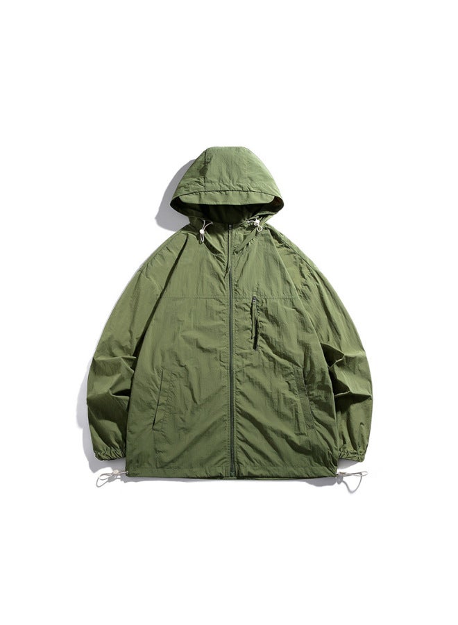 Izexx Spring And Summer Sun Protection Clothing For Men And Women Couple Ice Silk Thin Mountain Outdoor Upf50 Sun Protection Jacket - Image 1