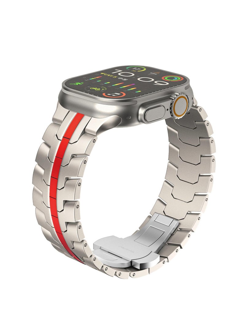 Y&D For Apple Watch 42mm 44mm 45mm 49mm Metal Strap - Image 2