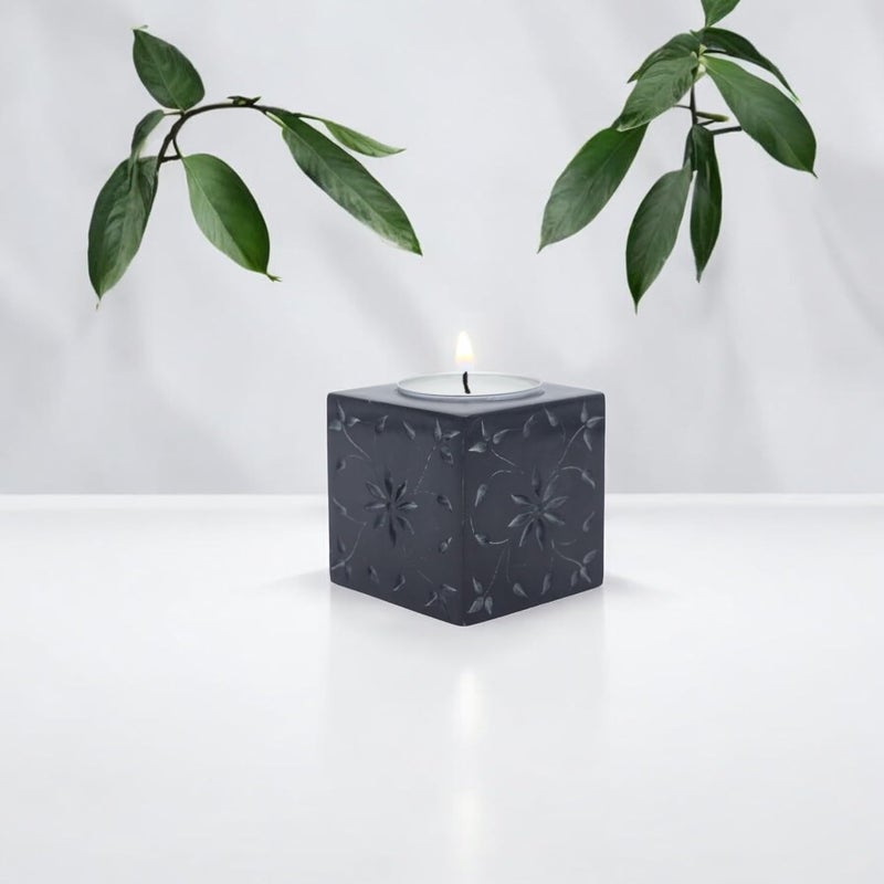 Natriel Stone TLight Candle Holder Elegant Home Dcor Indoor Outdoor Decorative Showpiece Handmade Carved Design5 - Image 3
