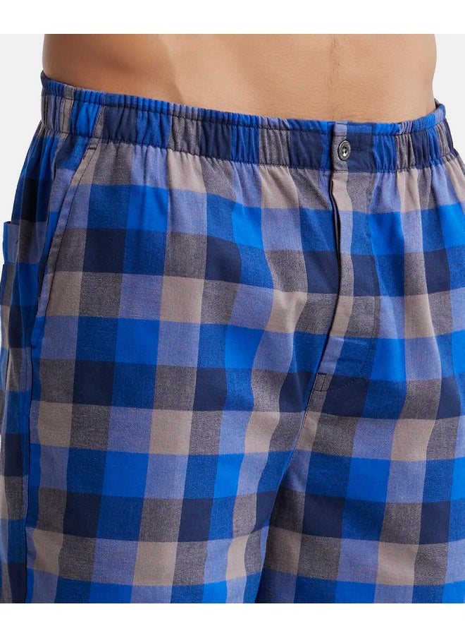 جوكي شورت Jockey رجالي بقصّة عادية (US88-01_Navy & Grey_XL)  - Image 4