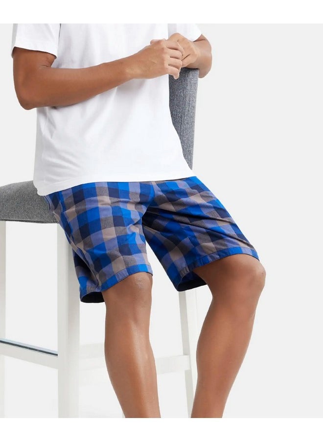 جوكي شورت Jockey رجالي بقصّة عادية (US88-01_Navy & Grey_XL)  - Image 3