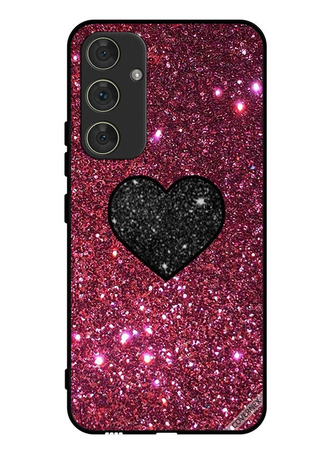 Covernex Protective Case Cover For Samsung Galaxy A54 Heart In Glitters - Image 1