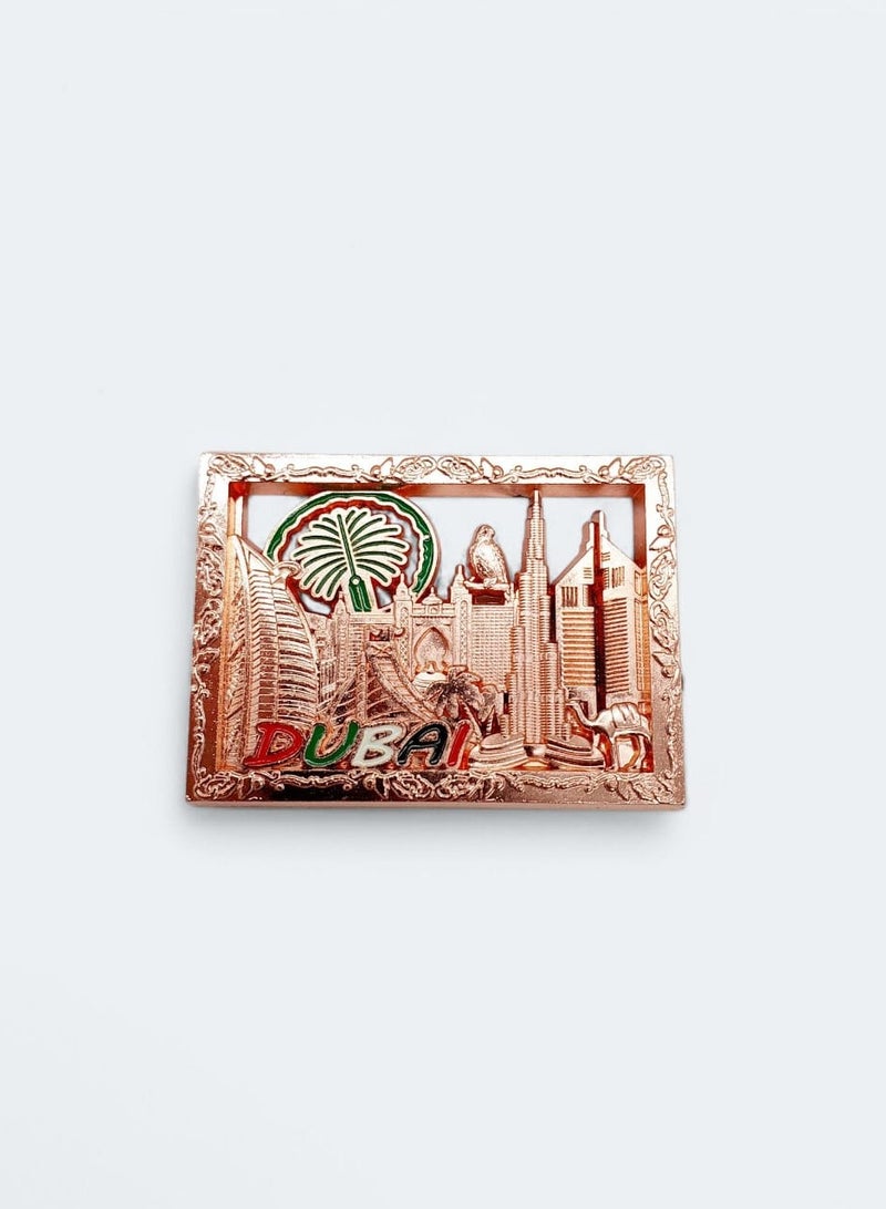 AKDC Metal Dubai Magnet 6x8cm - Image 1