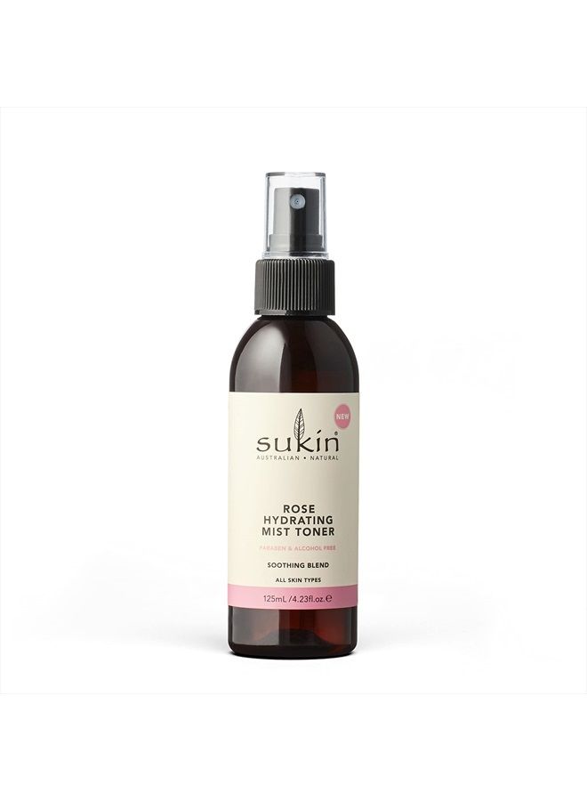 Sukin Rose Hydration Mist Toner, 4.23 Ounces - Image 1