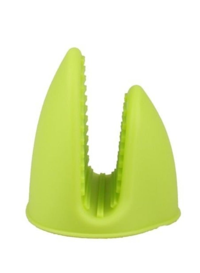 2pc Oven Heat Resistant Silicone Microwave Gloves Silicone Pot Holder For Kitchen -MultiColor  - Image 4