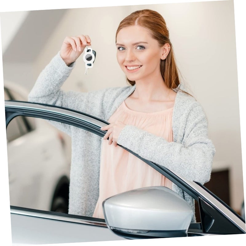 2PCS Silicone Protective Cover for GPS Tracker Cat Collar Case Black - Image 4