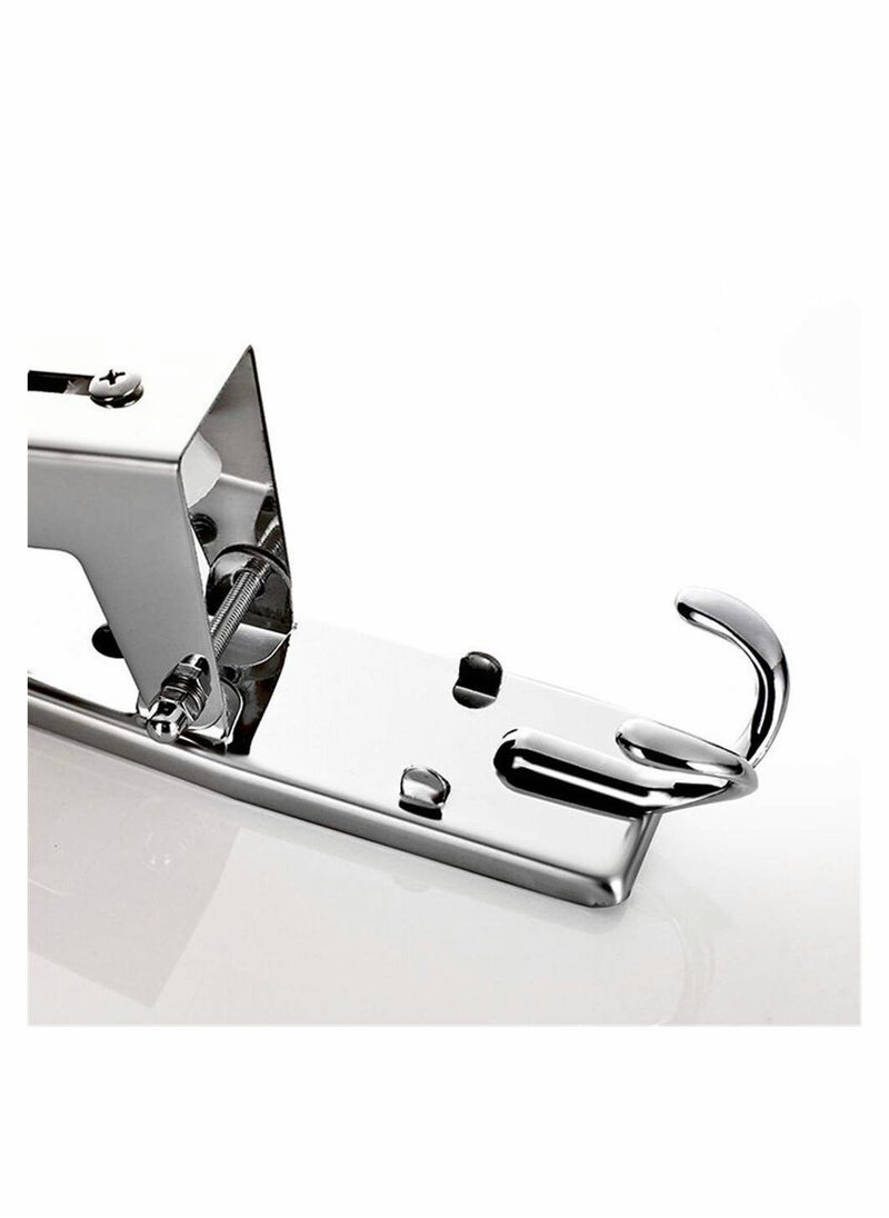 KASTWAVE - 304 Stainless Steel Microwave Oven Wall Mount Stand Holder Shelf Rack with Removable Hook - Image 1