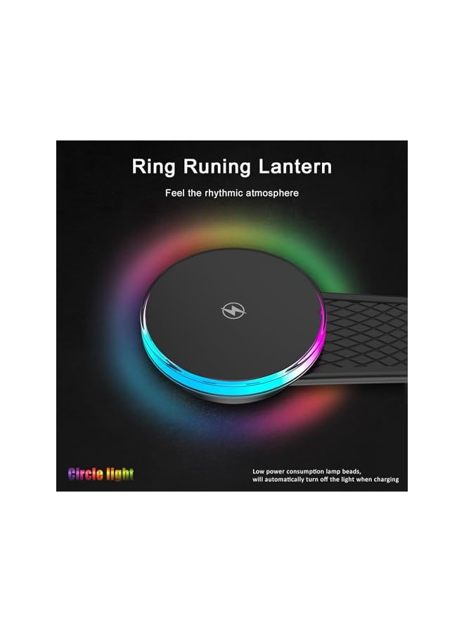 Green Tiger for Mag-safe Car Mount Charger 15W, Magnetic Car Phone Holder, Fast Charging, Compatible for iPhone 15, 14, 13, 12 Pro Plus Max, Bendable Memory Titanium Alloy for Dashboard, Windshield, Touchscreen - Image 4