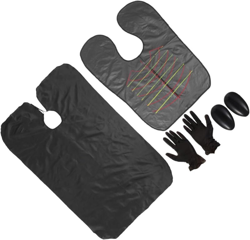 Major city pickup option Ipetboom 4pcs Hair Dyeing Kit Hair Tool Set Salon Cape Gloves Tinting Tool Cutting Accessory Kit Precision processed material Updated modern design Affordable fast purchase options All-round unified build Elegant upgraded practical design Local supply chain stock Light sturdy raw material Globally trusted quality Multi-purpose Repeated use resistant selected material Global assorted color picks Diverse application fit Wide usage compatibility Global flexible sizing options Budget global standard quality UV resistant Space saving design picks Ready-to-ship local stock Hot & cold climate compatible Multi-use well-engineered build Multi-source stock guarantee Rack friendly General standard compliant quality Assorted color options - Image 1